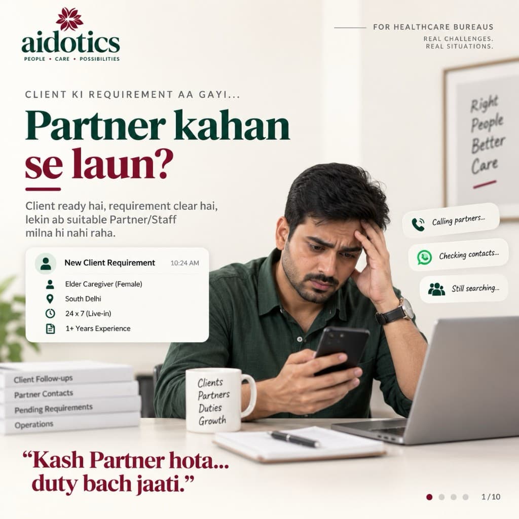 Client ki requirement aa gayi — Partner kahan se laun?
